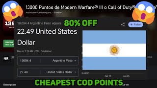 How to get Legit CHEAP COD Points  Method 2024 Tutorial [upl. by Aierbma]