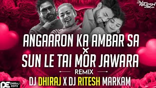 Angaaron X Sun Le Tai Mor Jawara  Mashup  Dj Ritesh Markam  Angaaron Pushpa 2 Song  2k24 viral [upl. by Anier]