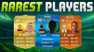 THE RAREST PLAYERS ON FIFA 15 Man United Schweinsteiger and SMOTM Delph [upl. by Ahseeyt]