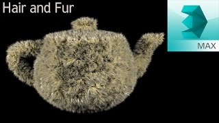 Hair and Fur  3ds max [upl. by Mar]