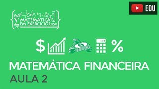 Matemática Financeira  Aula 2  Descontos Racional e Comercial  Prof Gui [upl. by Sollows]