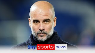 Pep Guardiola agrees Man City contract extension with option of further year until 2027 [upl. by Haramat]