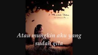 RINDU BAND  Pacarku Beristri ★ LIRIK ★ [upl. by Aitat247]