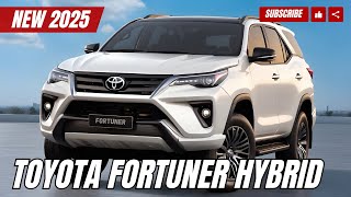 2025 Toyota Fortuner Hybrid  Fuel Efficiency and EcoFriendly Features [upl. by Orlanta]