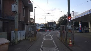 HTM tramlijn 6 Remise Lijsterbes  Den Haag Leyenburg  Leidschendam Noord  GTL8 3071  2019 [upl. by Etnohc]