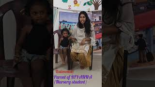 testimonial kidzee preschool vadakkankulam [upl. by Yhtorod562]