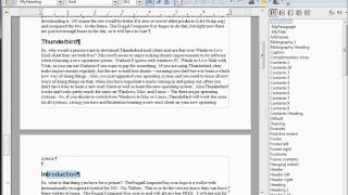 LibreOfficeWriter 29 Paragraph Styles  part 1 [upl. by Laflam]