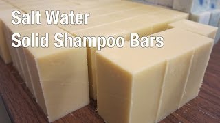 Making Solid Shampoo Bars [upl. by Ybbed127]