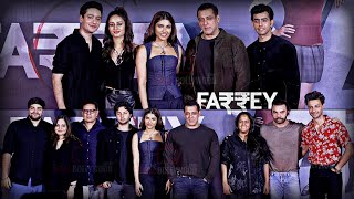 UNCUT  FARREY Official Trailer Launch  FULL HD VIDEO  Salman Khan’s Niece Alizeh Debut Movie [upl. by Erreip]