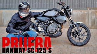 HANWAY SC 125 S 🏍 Prueba  Test  Review  Caballero Motorista [upl. by Dweck576]