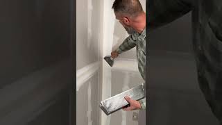 how to spackle an inside corner part two [upl. by Nivra232]