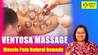 VENTOSA MASSAGE Cupping Therapy Muscle Pain Natural Remedy  Tagalog Health Tips  Nurse Dianne [upl. by Trimmer982]