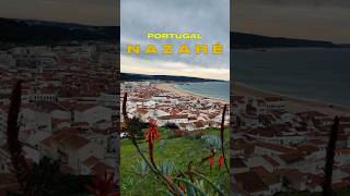 Nazare Portugal🇵🇹  Strolling Through the Picturesque Beach Town in 4K shorts nazare portugal [upl. by Oynotna517]