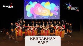 SMAMDA VOICE  Keraben Sape Arr Juliarto Joedi W  Singapore International Choral Festival 2024 [upl. by Cirderf]