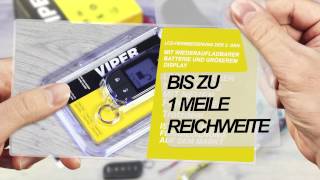 Viper Alarmanlage 3606V LCD Pager 7756V von Stüven Car HIFI Hamburg [upl. by Ellehcear]