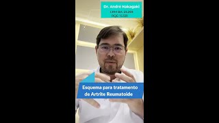 Tratamento de Atrite Reumatoide shorts [upl. by Eimarej40]