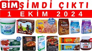 BİM 1 EKİM 2024  BİM GIDA İNDİRİMLERİ  BİM DE BU HAFTA NELER VAR [upl. by Rochell865]