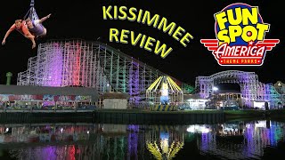 Fun Spot America Kissimmee Review  Coasters Go Karts and the Worlds Tallest SkyCoaster [upl. by Bronez521]