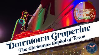 The Christmas Capital of Texas  Grapevine Texas  Walkthrough POV [upl. by Nakashima]