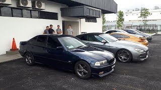 USED CAR REVIEW UPDATE 1996 BMW E36 318i SE Manual  Paintwork DONE  EvoMalaysiacom [upl. by Ynoble]