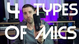 The 4 Types of Microphones Explained [upl. by Limaj507]