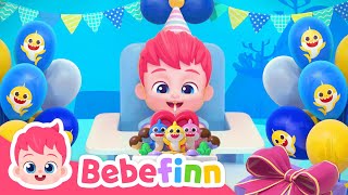 🥳🎂 Happy Birthday Bebefinn  EP33  Birthday Song for Kids  Nursery Rhymes amp Kids Songs [upl. by Oniram]