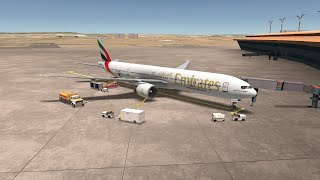 RFS Real Flight Simulator Emirates B777  300 ER Singapore  Jeddah  RFS Pro [upl. by Geralda211]