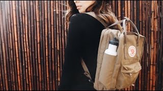 Fjallraven Kanken 15quot Laptop Backpack Review  My Travel Bag [upl. by Nylqcaj]