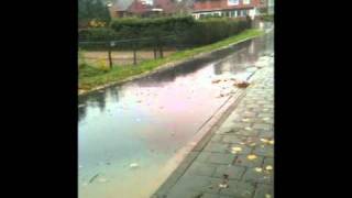 wateroverlast schinnen oirsbeek 13 11 2010avi [upl. by Edgar864]