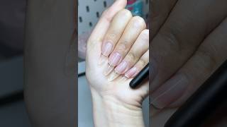 easy builder gel extensions 🫧 buildergel gelnails nailextension diynails nails nailtutorial [upl. by Aihsela]