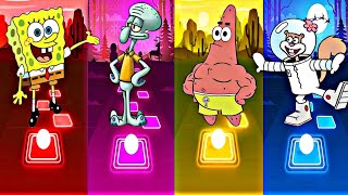 Spongebob vs Squidward vs Patrick vs Sandy  Who Will Win [upl. by Uzia507]