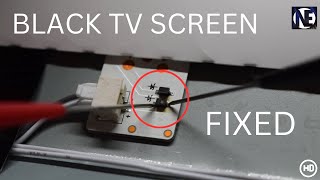 Easy Fix 70quot Sony TV with black screen Model KD 70X690E [upl. by Bethany]