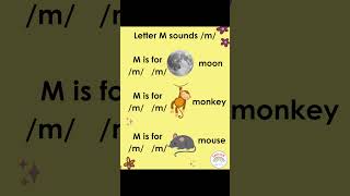 Letter Mm sound  Phonics chant [upl. by Shandeigh93]