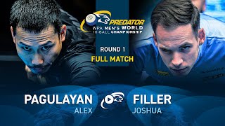 PAGULAYAN vs FILLER ▸ 2024 WPA PREDATOR WORLD CHAMPIONSHIP MENS 10BALL [upl. by Kennet]