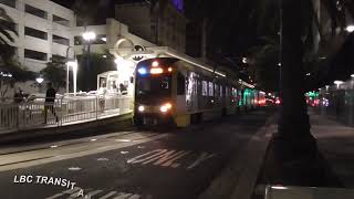 LA Metro A Line Departing Downtown Long Beach [upl. by Nylg]