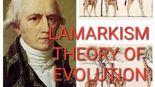 LAMARCKISM  LAMARCKS THEORY OF EVOLUTION  CLASS 12 biology [upl. by Alfy]