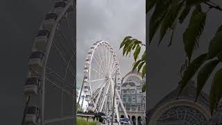 View of Antwerpen Central Train Station short shortvideo lovelygloinbelgium belgium [upl. by Marutani]