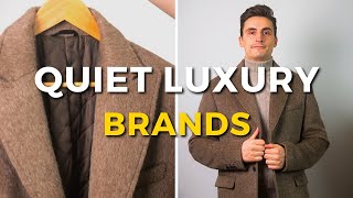 Best Quiet Luxury Brands For Men Full List [upl. by Sparky]