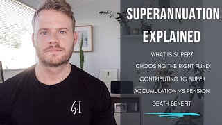 Superannuation in Australia explained  Super in 2021 [upl. by Eluj]