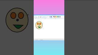 Try to make quotsnakequot on paint shorts youtubeshorts viralvideo mspaint shortsvideo computer [upl. by Turnbull]