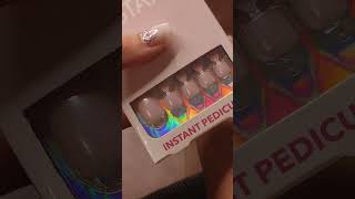 PEDICHIURĂ LA 6 LEI 😱 unghii nails unghiicugel fy nailtutorialpedicure shortvideo unghie [upl. by Paluas]