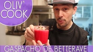 Recette  Gaspacho de Betteraves Lait de Coco et Citron [upl. by Nnylaf473]