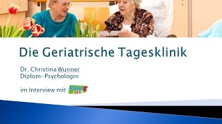 Die Geriatrische Tagesklinik im Klinikum Nürnberg [upl. by Hartfield647]