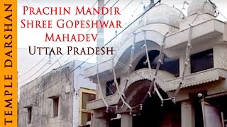 Prachin Mandir Shree Gopeshwar Mahadev  Uttar Pradesh Vrindavan Indian Temple Tours [upl. by Wallace479]