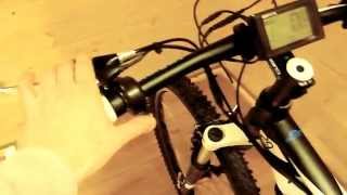 E Bike  Cube Aim 29er 8FunBafang eBike conversion 250w 36v [upl. by Emmeline185]