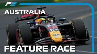 F2 Feature Race Highlights  2024 Australian Grand Prix [upl. by Eniloj]