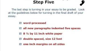 Steps to Write an Effective Essay [upl. by Trinatte]