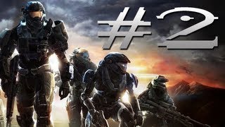 Halo Reach  CoOp Walkthrough Legendary Mission 2 HD XBOX 360 [upl. by Neehsar]