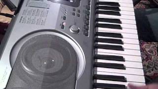 Casio Wk 3500 Organ demo 2 B3 C3 Hammond style BETTER THAN PRIVIA [upl. by Porta]