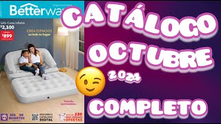 CATÁLOGO OCTUBRE 2024 COMPLETO Betterware 🎃 [upl. by Aynotahs]